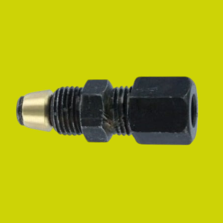 Lincoln Snijringkoppeling met Terugslagklep en messing Cone GE 6 voor SSV-D verdelers.