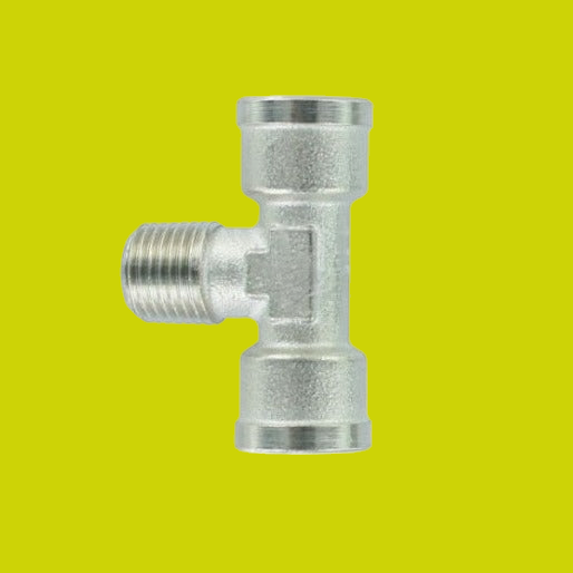 T Inschroefkoppeling 1/4 BSP