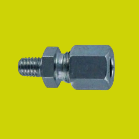 Rechte Inschroefkoppeling GE6LL M6x1